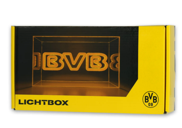 Borussia Dortmund - BVB Lichtbox Schriftzug